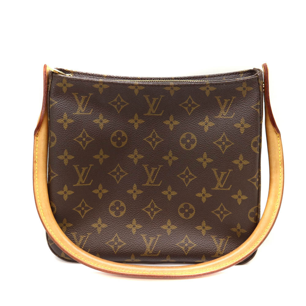 Louis Vuitton Looping Handbag Monogram Brown